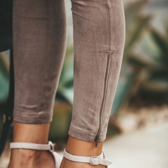 * HP* SKLOR Suede Leggings - Picture 5 of 6